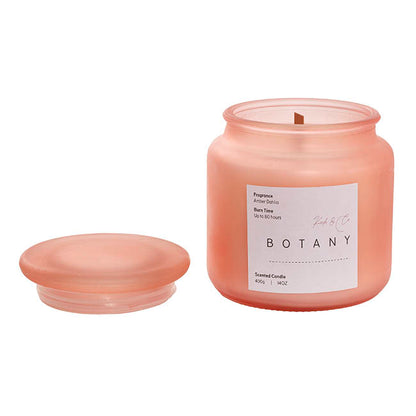 Scented Candle Botany Jar Amber Dahlia (400g)
