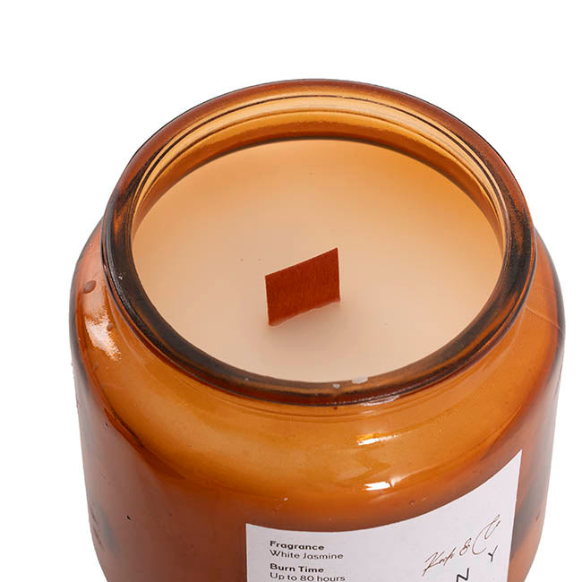 Scented Candle Botany Jar White Jasmine (400g)