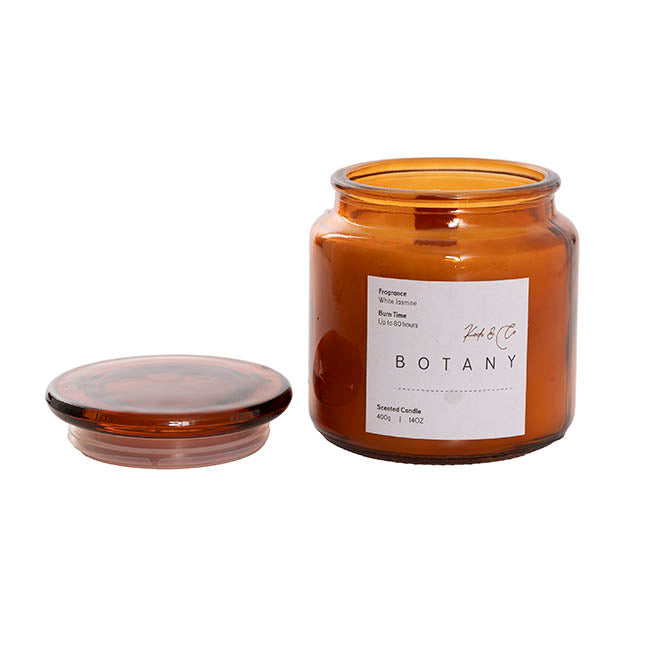 Scented Candle Botany Jar White Jasmine (400g)