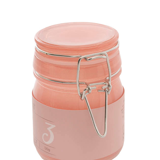 Scented Candle Honey Jar Amber Blush (6.5Dx9cmH) 120g