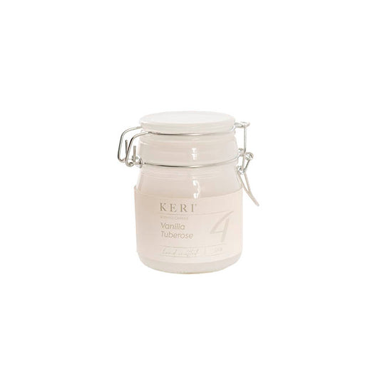 Scented Candle Honey Jar Vanilla Tuberose (6.5Dx9cmH) 120g