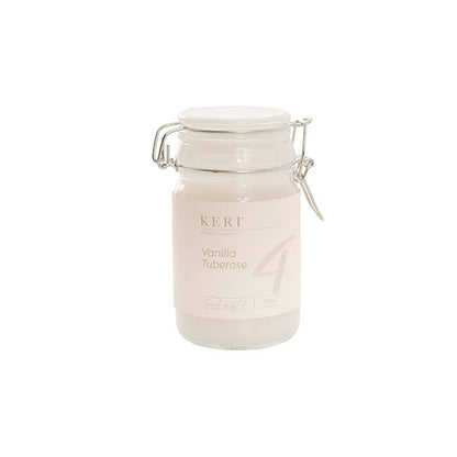 Scented Candle Honey Jar Vanilla Tuberose (6.5Dx12cmH) 200g