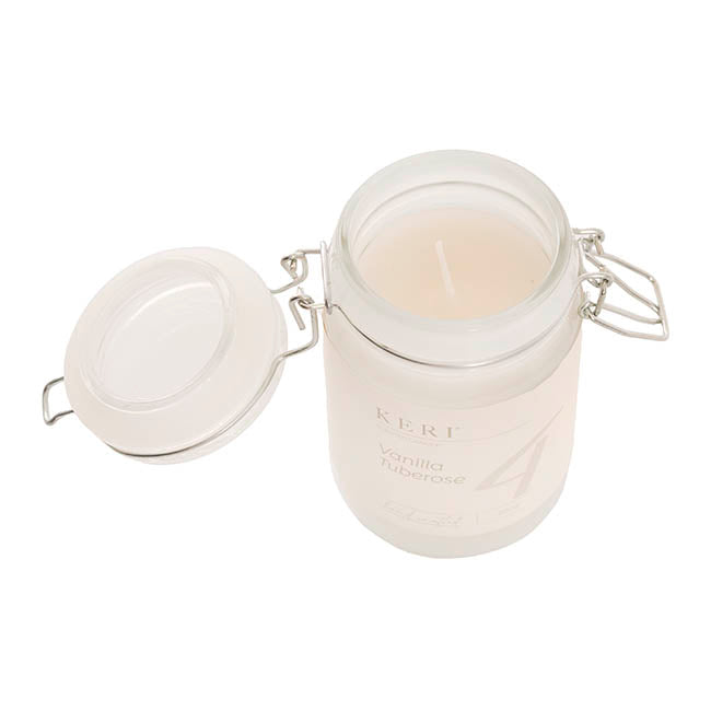 Scented Candle Honey Jar Vanilla Tuberose (6.5Dx12cmH) 200g