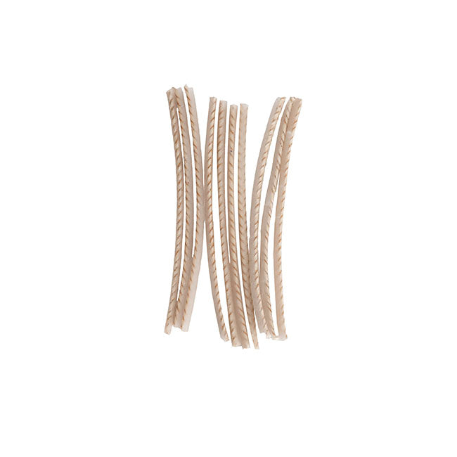 Crystal Natural Candle Sand Wax with 20 Wicks White (500g)