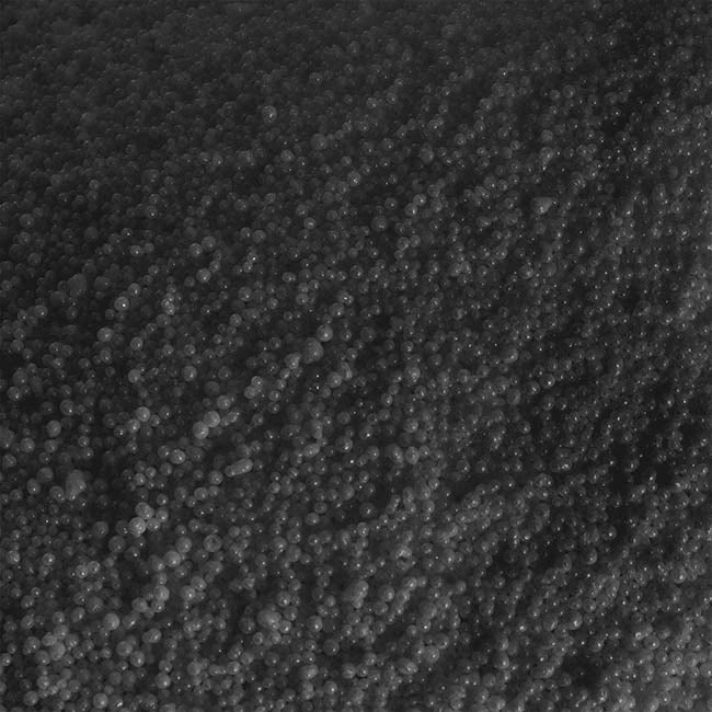 Crystal Natural Candle Sand Wax with 40 Wicks Black (1kg)