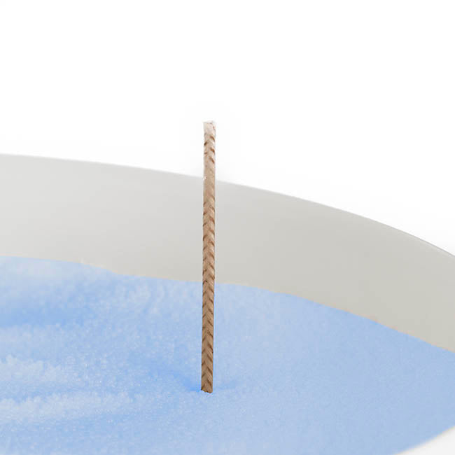 Crystal Natural Candle Sand Wax with 40 Wicks Soft Blue 1kg