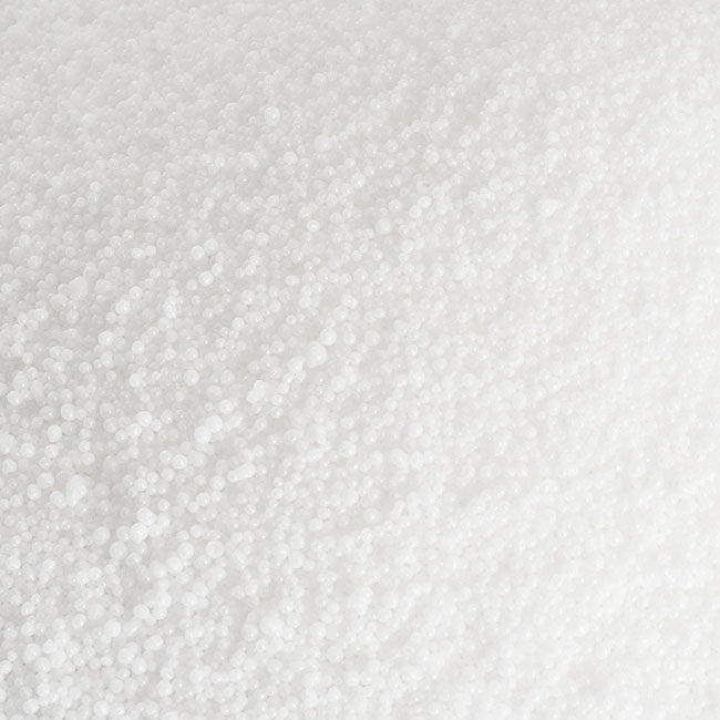 Crystal Natural Candle Sand Wax with 40 Wicks White (1kg)
