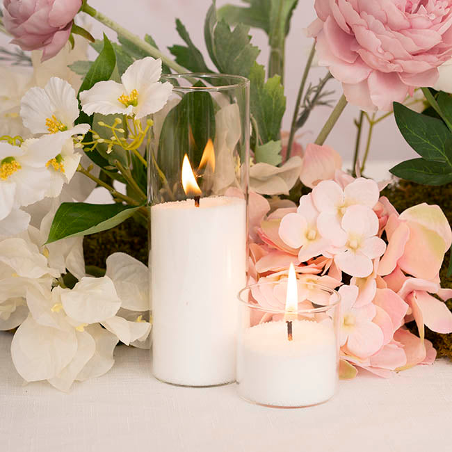 Crystal Natural Candle Sand Wax White Bulk Bucket (10kg)