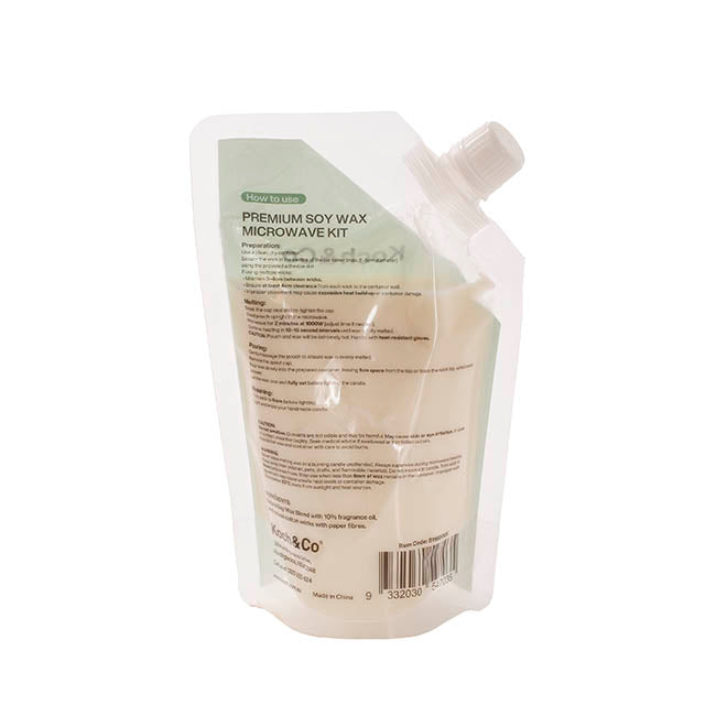Premium Soy Candle Microwave Kit Citrus Fleur (450ml)
