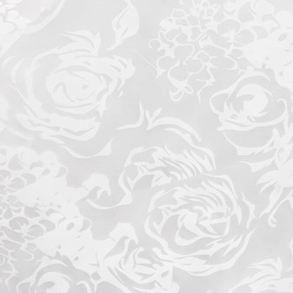 Cello Frosted Blooming Roses 40mic White Pack 100 (50x70cm)