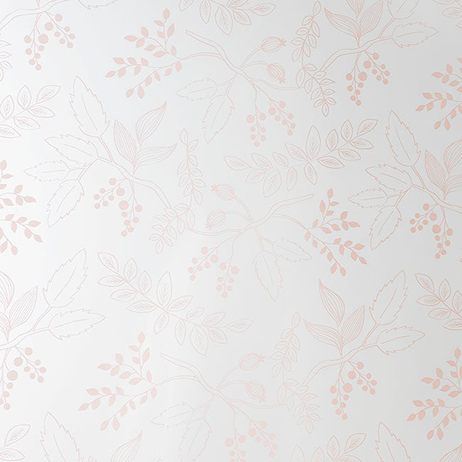 Cello Frosted Hand Drawn Leaves 40mic Pink (50x70cm)Pack 100