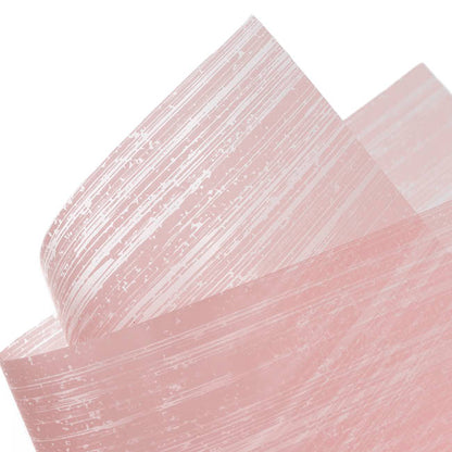 Frosted Cello 50mic Designer Stripes Pink Pk100 (50x70cm)