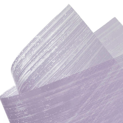 Frosted Cello 50mic Designer Stripes Lilac Pk100 (50x70cm)