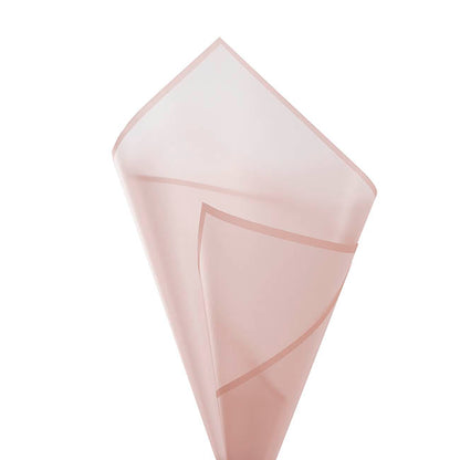 Cello Frosted Hue Silhouette 50mic Blush Pk100 (50x70cm)