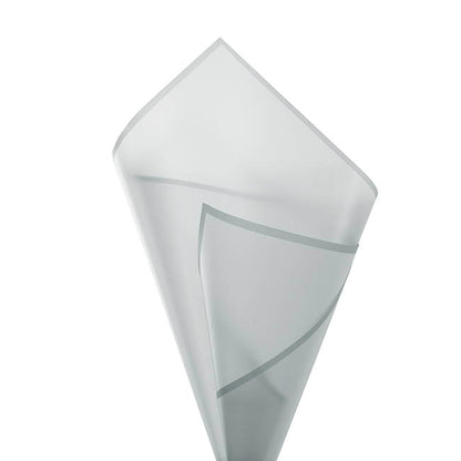 Cello Frosted Hue Silhouette 50mic Ash Grey Pk100 (50x70cm)
