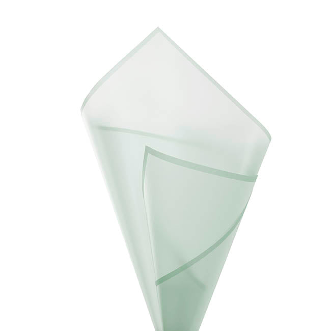 Cello Frosted Hue Silhouette 50mic Sage Pk100 (50x70cm)