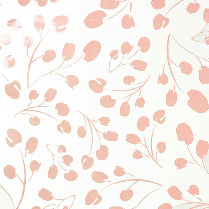 Cello Clear 40mic Eucalyptus Leaves Blush Pk100 (50x70cm)