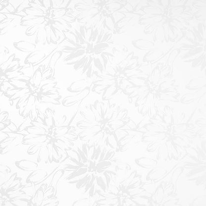Cello Frosted 40mic Chrysanthemums White Pk100 (50x70cm)