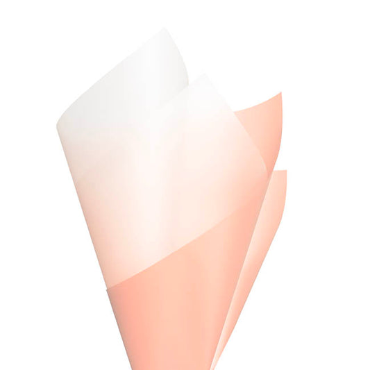 Cello Frosted 50mic Ombre Effect Dusty Pink Pk100 (50x70cm)