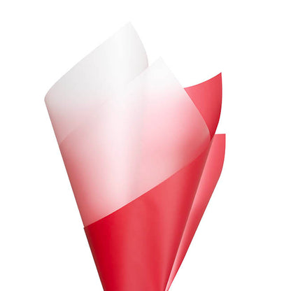 Cello Frosted 50mic Ombre Effect Fuchsia Pk100 (50x70cm)