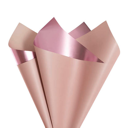Cello Metallic Fusion 65 micron Lily Blush Pack 40 (58x58cm)