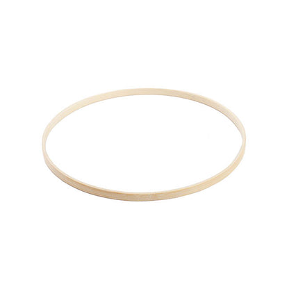 Wooden Bamboo Ring Natural (26cmD)