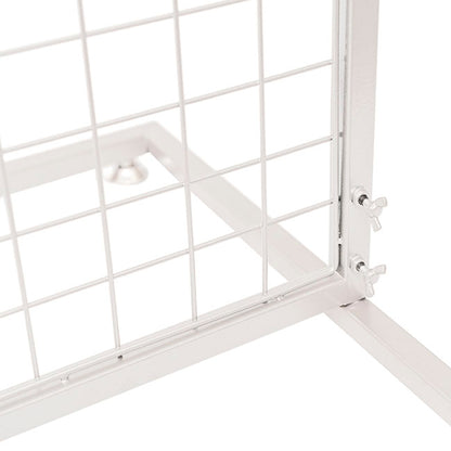 Backdrop Standing Frame with Mesh White (1mx2mH)