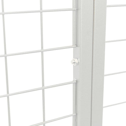 Backdrop Standing Frame with Mesh White (2mx2mH)