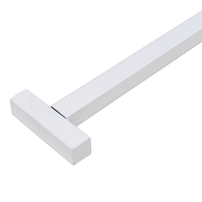 Backdrop Standing Frame Only White (2mx2mH)