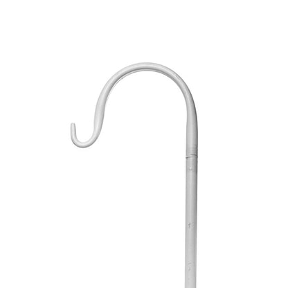 Shepherd Hook Metal White (130cmH) 2Parts