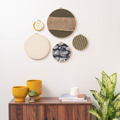 Wood Embroidery Hoop 4" Natural (10cmD)