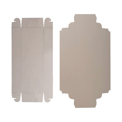 Cake Pastry Dessert Box Clear Lid White Pk4 (34.5x12x5Hcm)