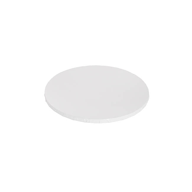 Cake Board Wrapped Card 8" Round White Pack 2 (20x1.2cmH)