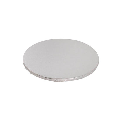 Cake Board Wrapped Card 12" Round Silver Pack 2 (30x1.2cmH)