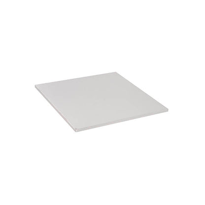 Cake Board Wrapped Card  8" Square Silver Pk2 (20x20x1cmH)