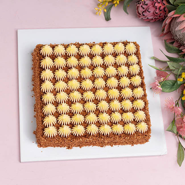 Cake Board Wrapped Card 16" Square White Pk2 (40x40x1cmH)