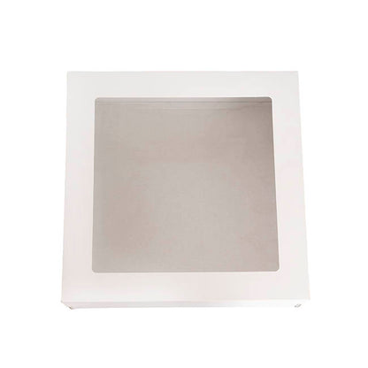 Catering Grazing Window Box & Lid White Pack 2 (25x25x8cmH)