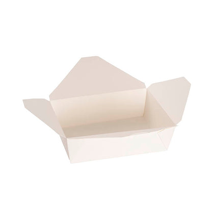 Food Takeaway Box XL White Pack 4 (21.5x16x6.5HcmH)