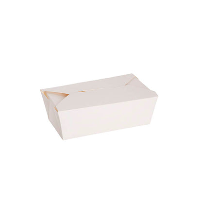 Food Takeaway Box Medium White Pack 4 (16.8x9x6HcmH)