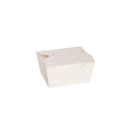 Food Takeaway Box Small White Pack 4 (10x9x6HcmH)