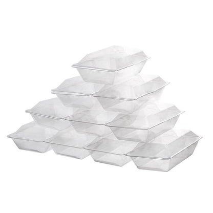 Acetate Corsage Clamshell Box Pack 10 Clear (22.5x12x7cmH)