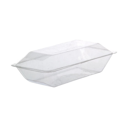 Acetate Corsage Clamshell Box Pack 10 Clear (22.5x12x7cmH)