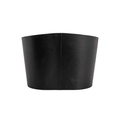Hamper Bucket Oval Large Black (32x22x23.5cmH)