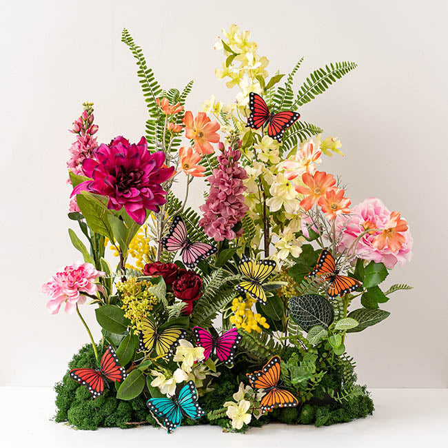 Pick Butterfly 10cm Assorted Set 3 Pack 12