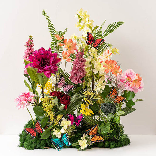 Pick Butterfly 10cm Assorted Set 3 Pack 12