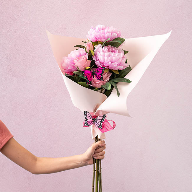 Pick Butterfly 10cm Assorted Set 3 Pack 12