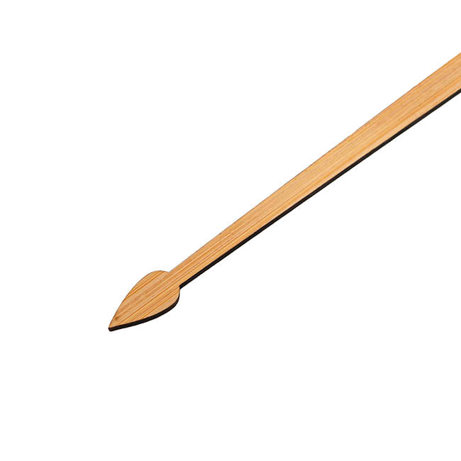 Bamboo Fork Wooden Picks Pack 12 Beige (30cmH)