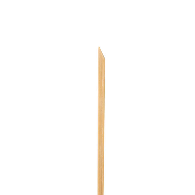Bamboo Twisted Skewer Picks Pack 50 Beige (12cmH)