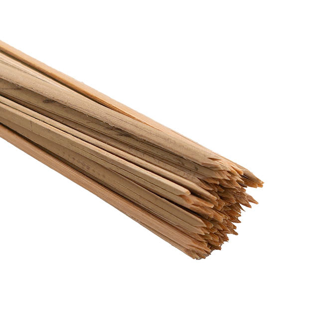 Bamboo Pin Sticks Pack 50 Beige (10.5cmH)