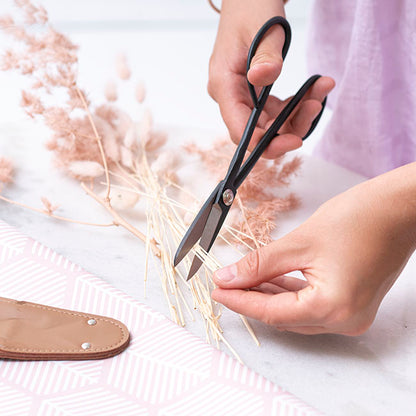 Vintage Bonsai Steel Long Handle Trimming Scissors (205mm)